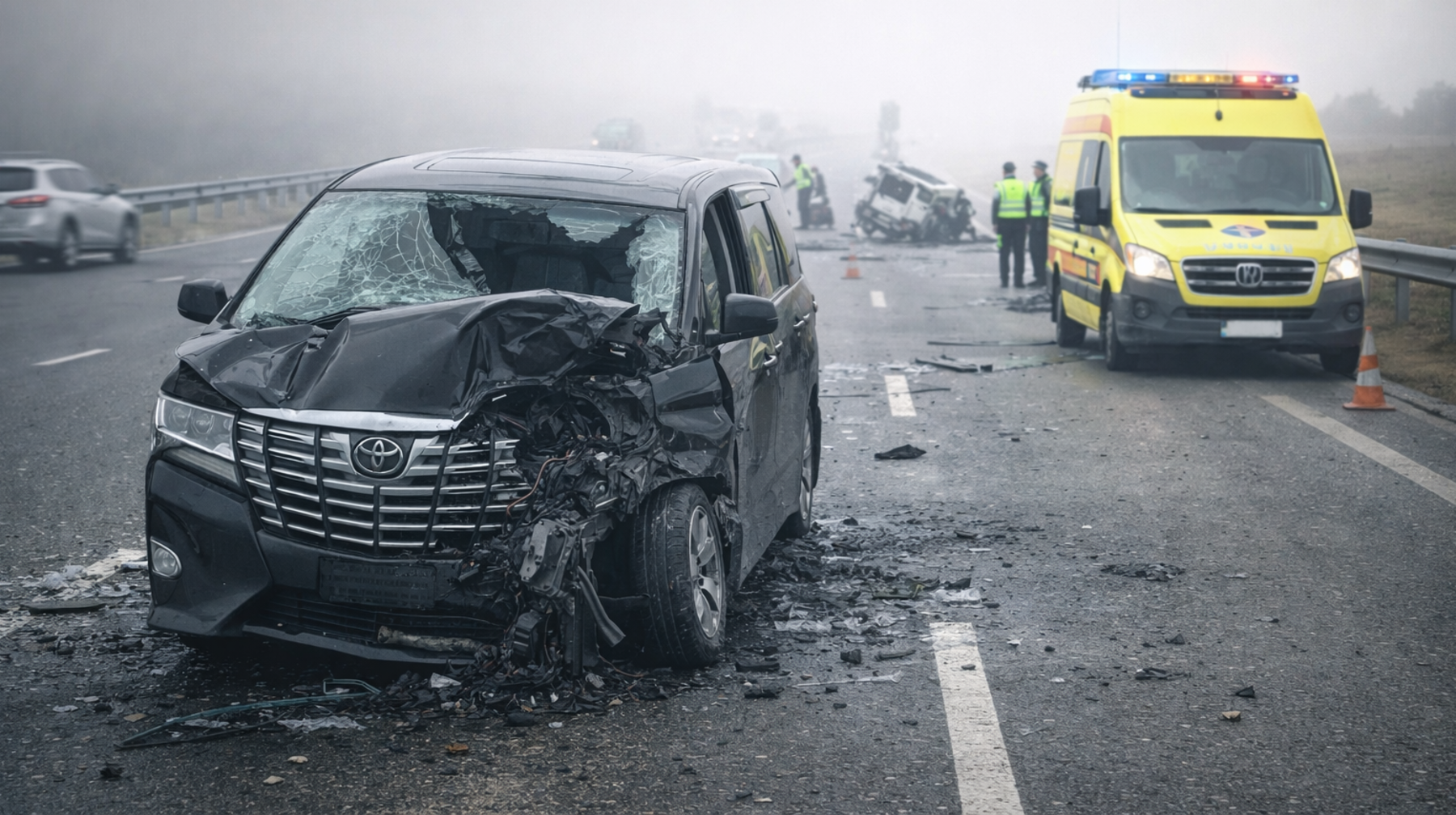 "Өлім көлігі" атанған Alphard: мәселе автокөлікте ме, әлде жол қауіпсіздігі жүйесінде ме?