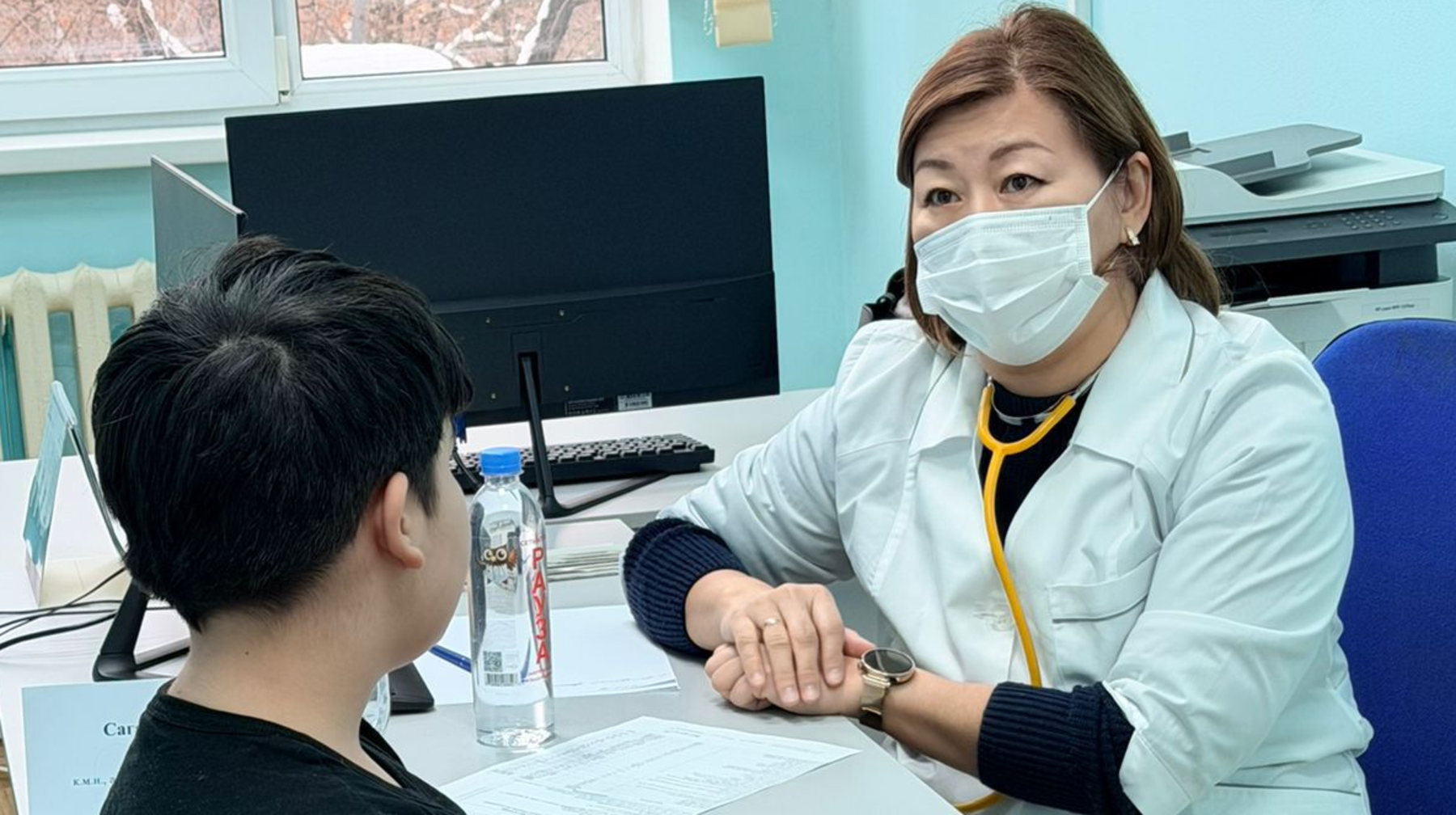 Алматыдағы №11 Қалалық емханадағы Ашық есік күні: балалар денсаулығына үлес және орнықты даму