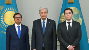 Тоқаев  IT-кәсіпкерлер Ерзат Дулат пен Мұрат Әбдірахмановты қабылдады