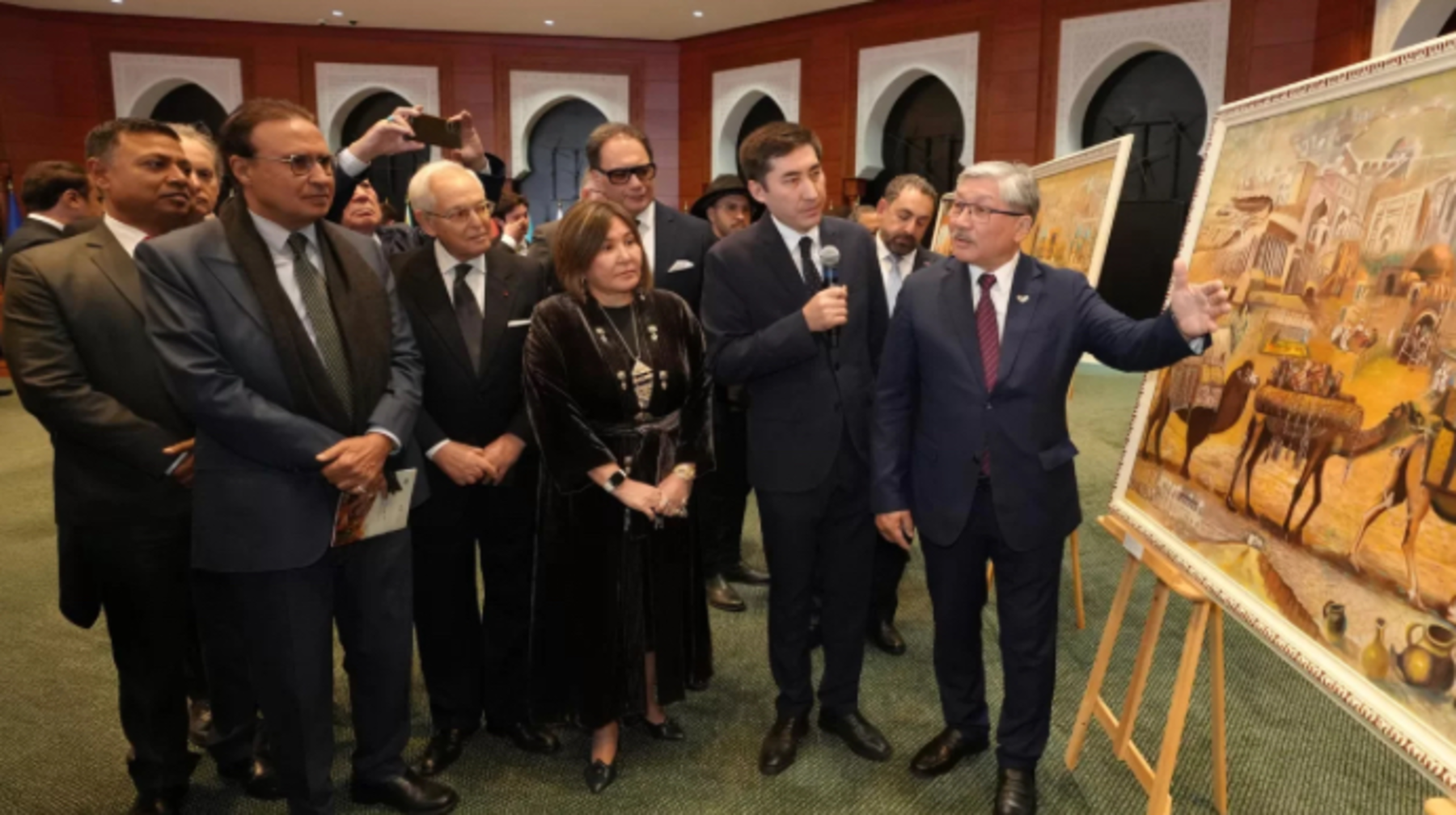 Рабатта Әл-Фарабидің балалық шағы мен өміріне арналған көрме ашылды