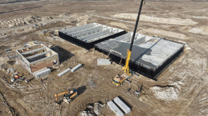 Шардара топтық су құбырының құрылысы 70%-ға аяқталды