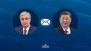 Мемлекет басшысы ҚХР Төрағасына құттықтау жеделхатын жолдады 