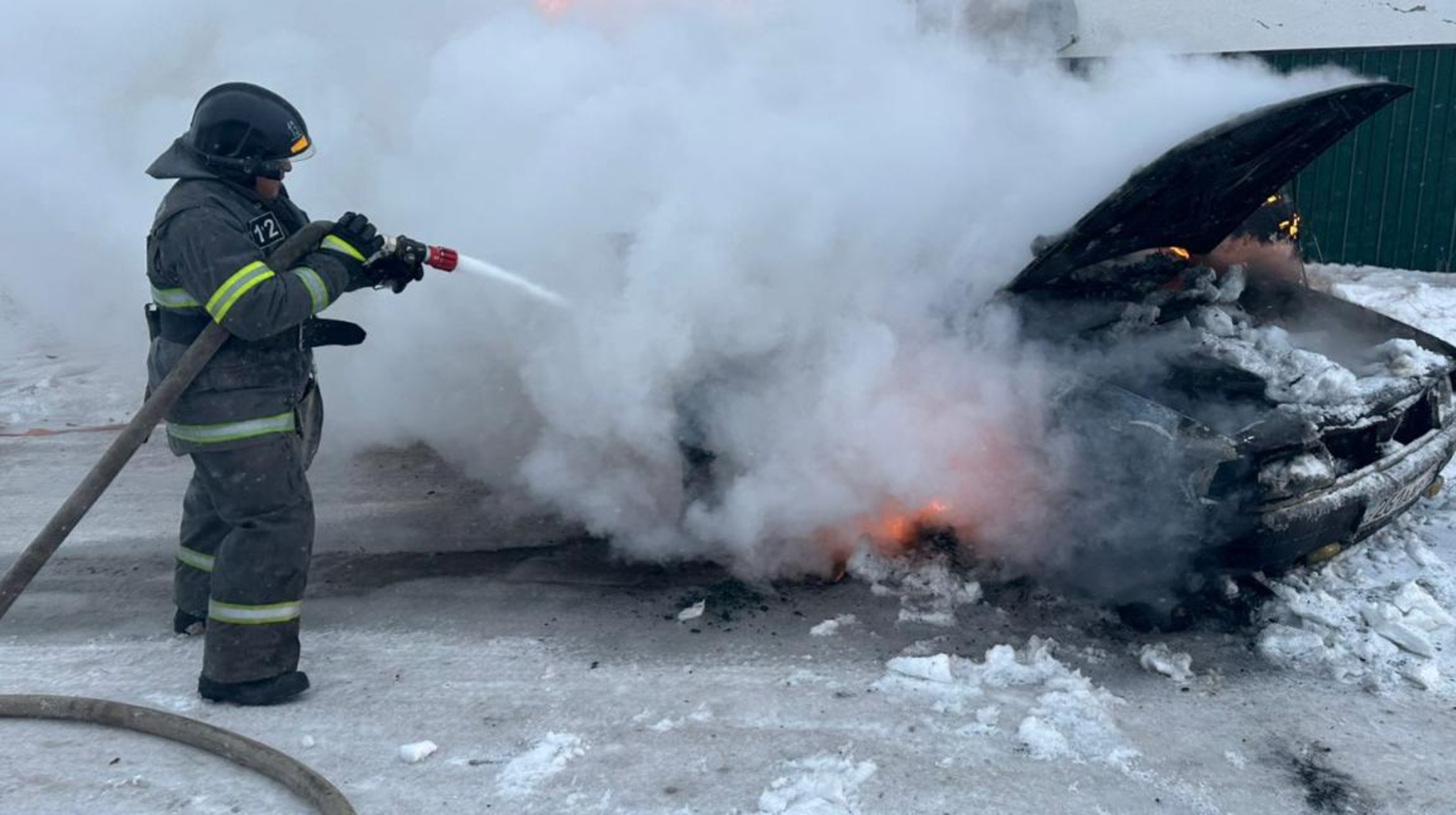 Қыста автокөліктің өртенуін қалай болдырмауға болады?