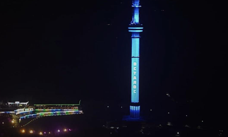 Көктөбеде референдумға дейінгі уақытты көрсететін санақ іске қосылды 