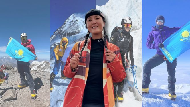 Әлемнің ең биік жеті шыңын бағындырған тұңғыш қазақ қызымен сұхбат