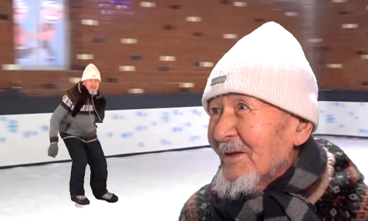 Сергектіктің сыры - спортта: 90 жастағы семейлік ата қыста коньки, жазда ролик тебеді