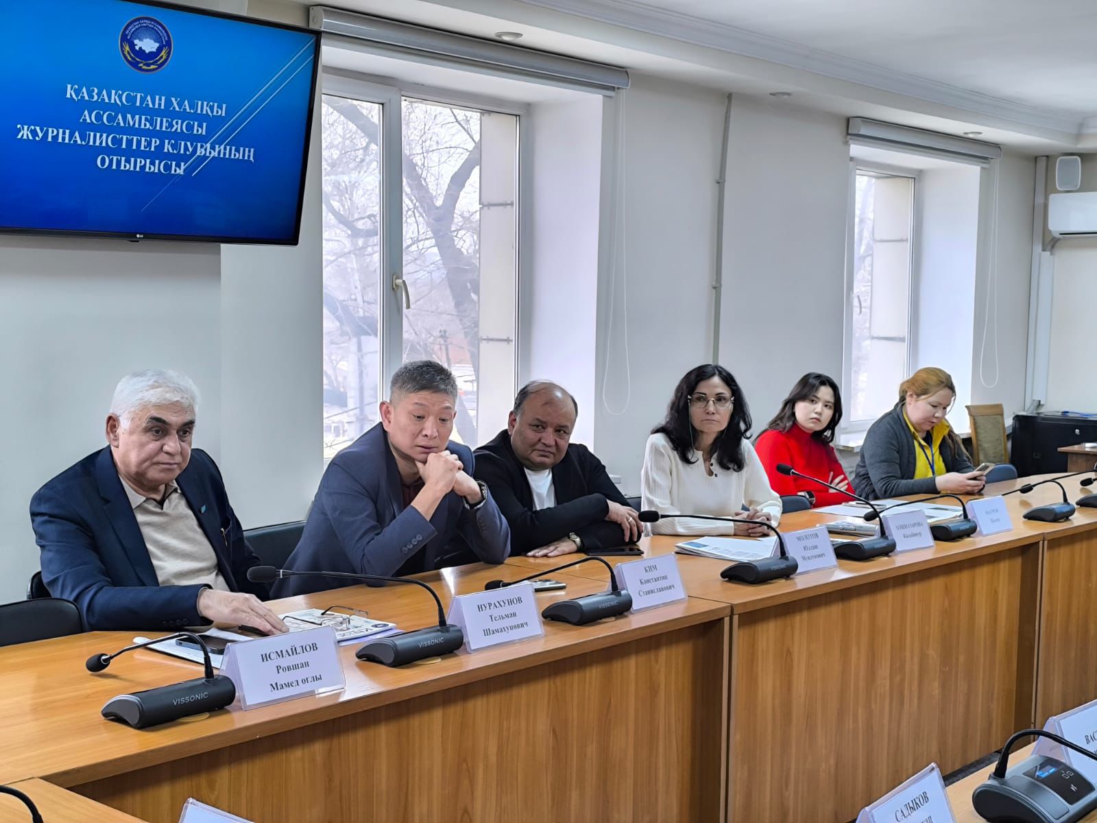 Қазақстан халқы Ассамблеясы Журналистер клубының мүшелері саяси реформаны қолдайды