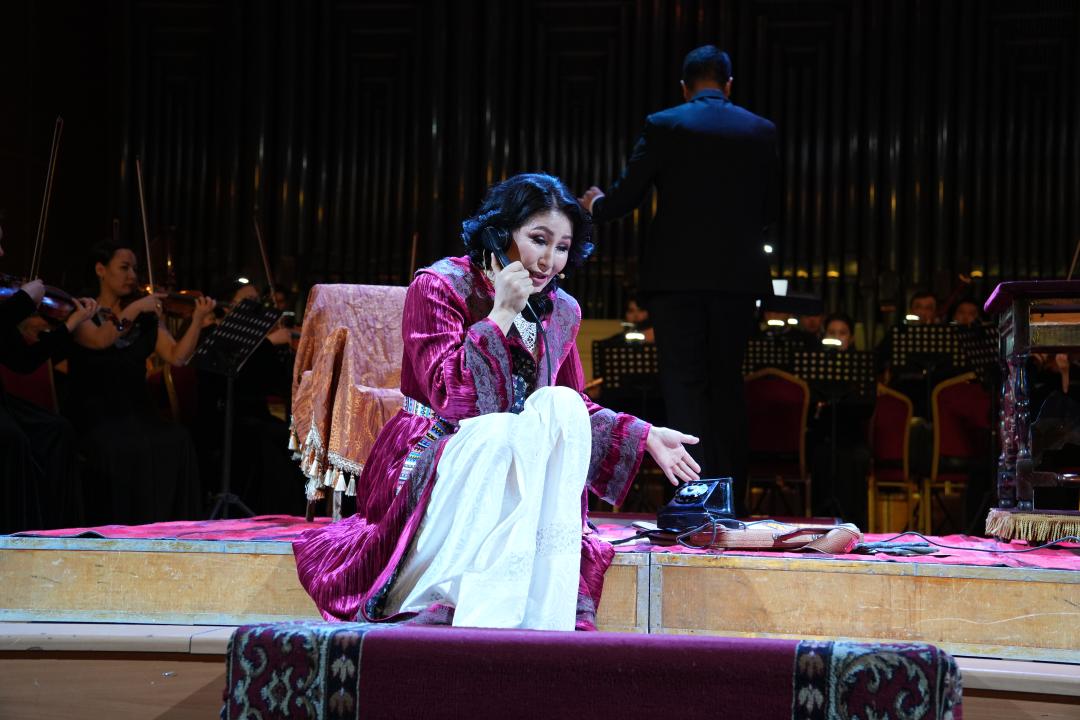 Франсис Пуленктің «Адам дауысы» монооперасы тұңғыш рет қазақ тілінде сахналанды