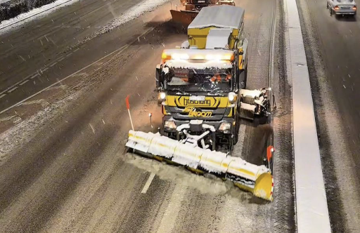 Алматыда 17 сантиметр қар жауған