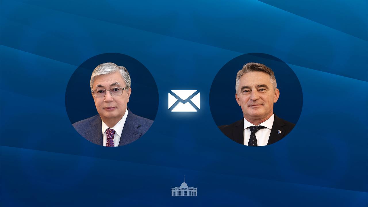 Тоқаев Босния және Герцеговина Төралқасы Төрағасын құттықтады