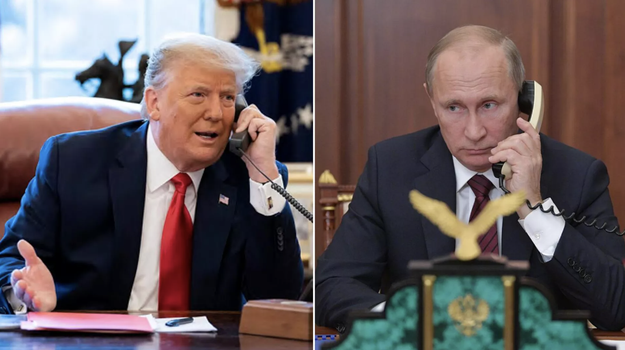 Путин мен Трамп телефон арқылы сөйлесті