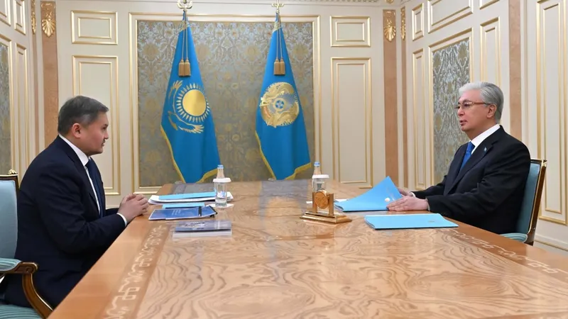 Тоқаев Саясат Нұрбекті қабылдады