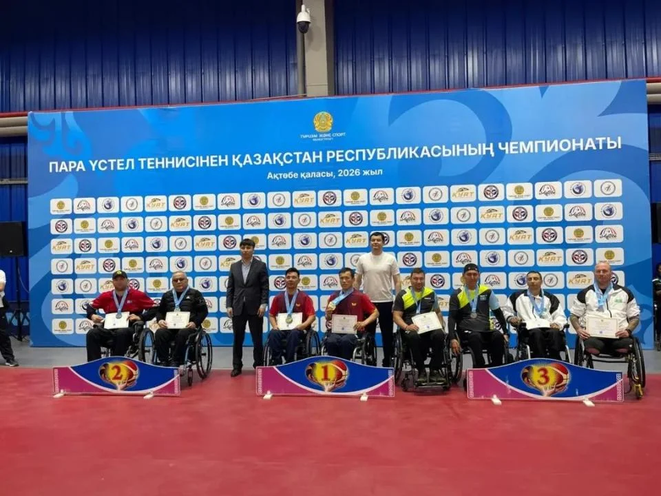 Пара үстел теннисінен ел чемпионатында ШҚО спортшылары 19 медаль жеңіп алды