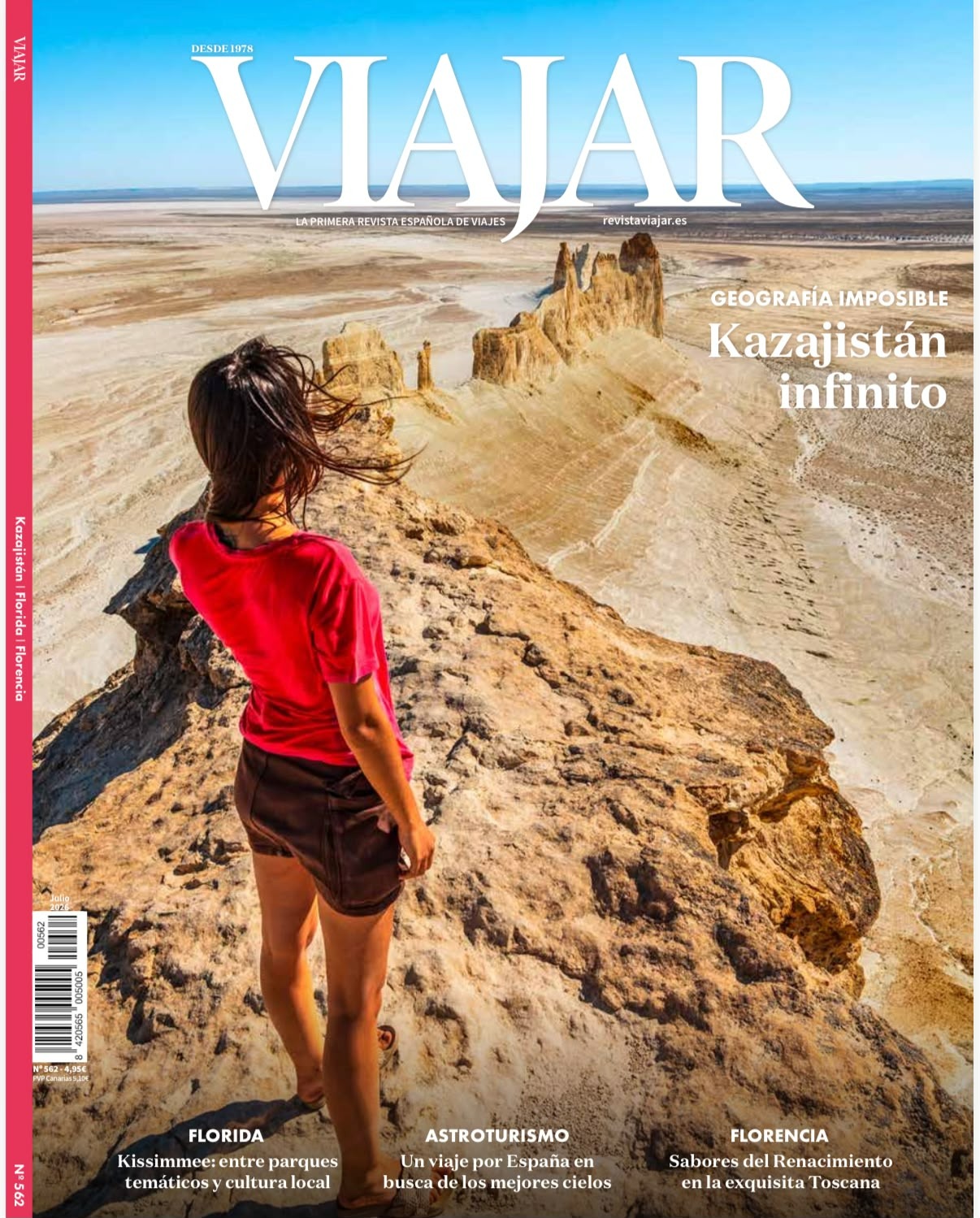 Алматы Еуропа аудиториясына Viajar журналында таныстырылды
