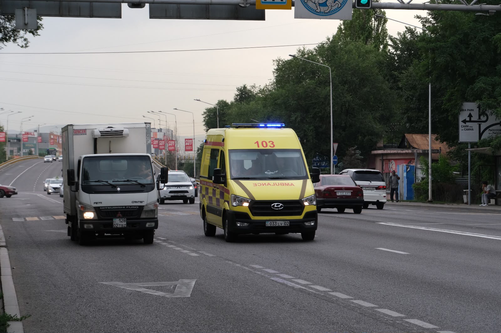 Алматыда аптап ыстықтың басталуымен жедел жәрдем шақыру саны артты