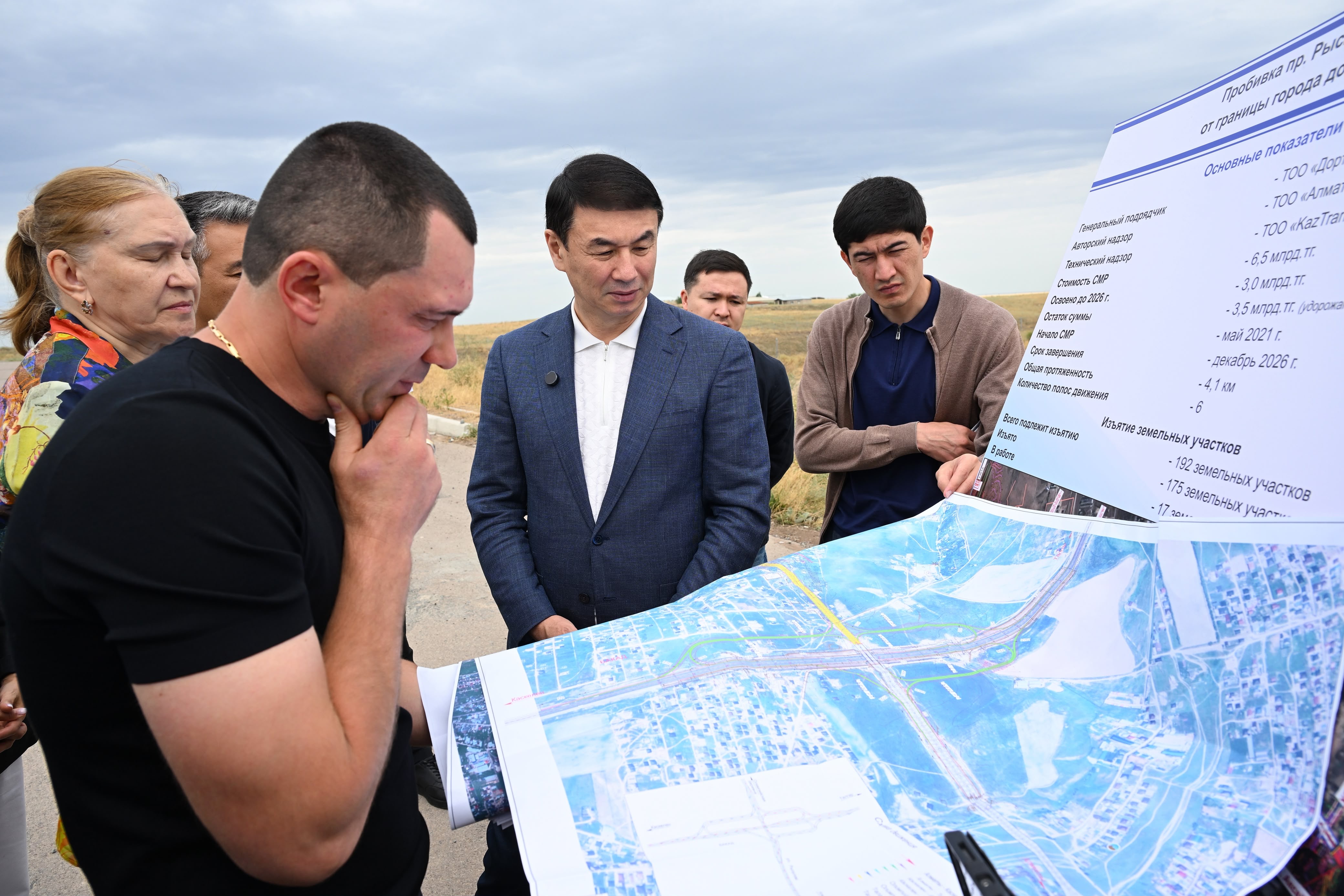 Абай даңғылын ҮАААЖ дейін ұзарту арқылы биыл көлік қозғалысын ашу жоспарланып отыр