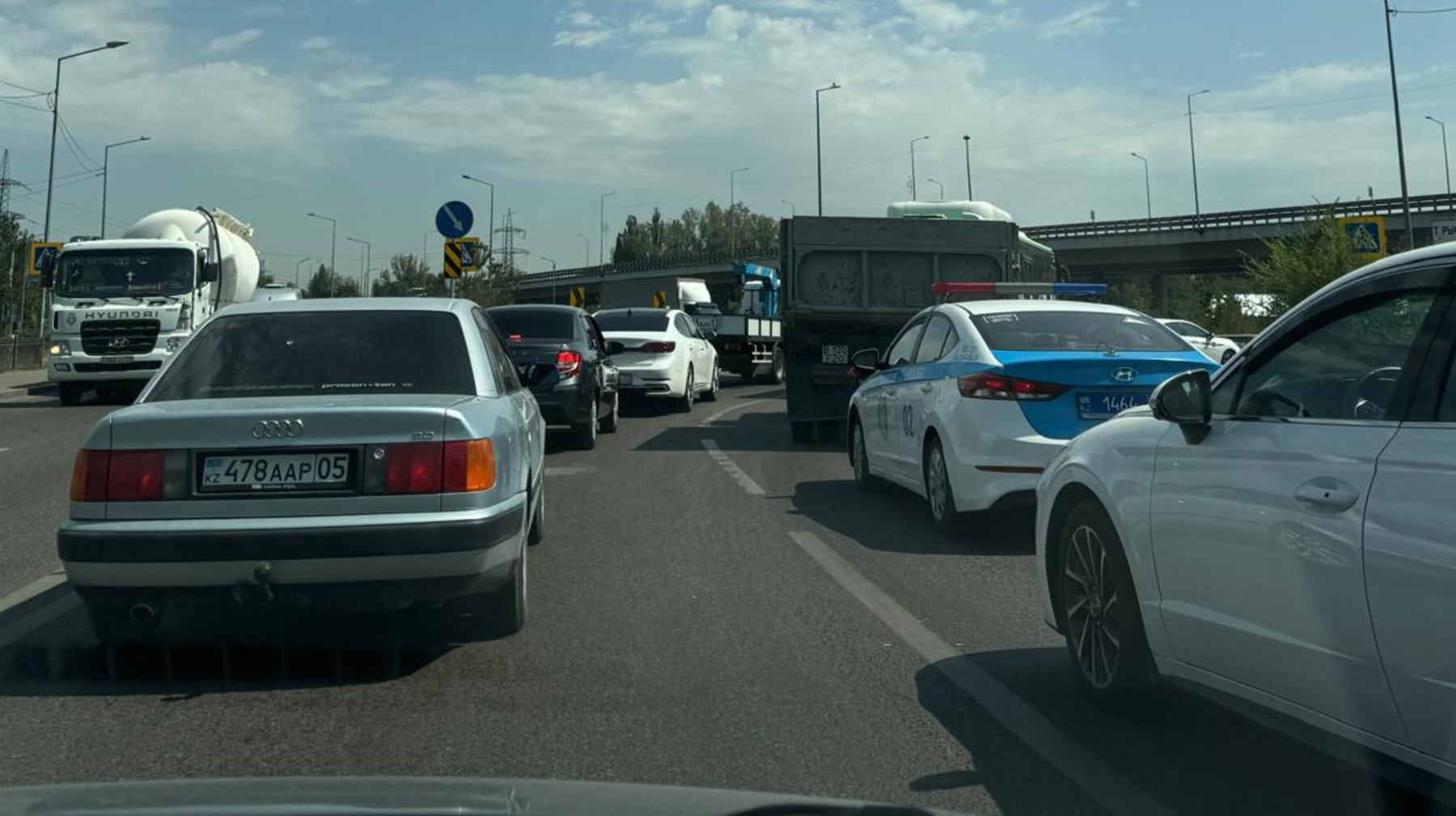 Алматыда бір тәулікте 1 357 жол қозғалысы ережесін бұзу фактісі анықталды